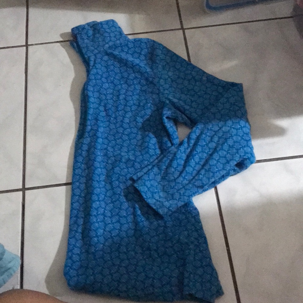 Columbia thin fleece light blue sweater